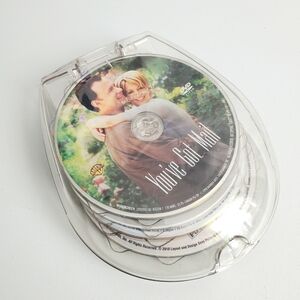 Vintage 80s Fellows Crystal Clear Portable CD Case Storage NEW Nostalgia Retro